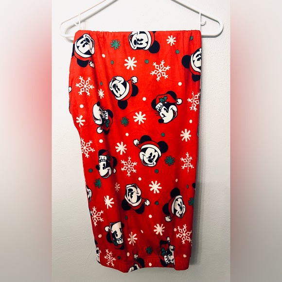 Men’s Disney Mickey & Minnie Mouse Holiday Pajama Set - Picture 4 of 4